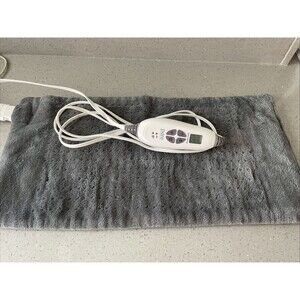 Pure Enrichment PureRelief Deluxe Heating Pad - 12" x 24" - Gray READ